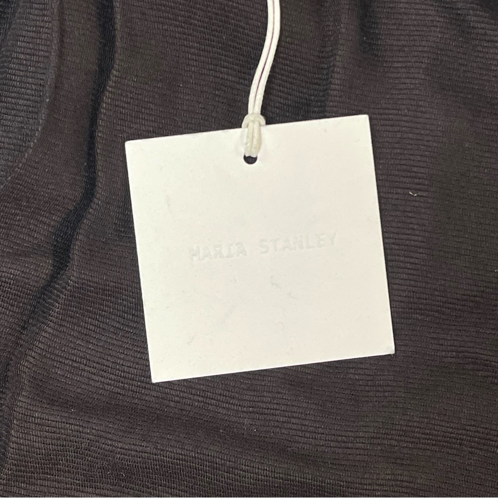 Nwt Maria Stanley Almond Blouse Pullover Top - Black - Womens Medium (?) — image 6 of 8